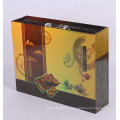 Tasse de thé d'emballage personnalisé et boîte de cadeau de carton de boîte de soucoupe avec la poignée